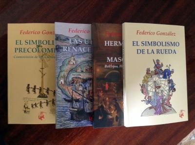 Presentación de 4 libros de Federico González en Barcelona